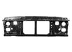Holley 04-336 Radiator Support; Black; EDP Coated; For Single Headlight; - Truck Part Superstore