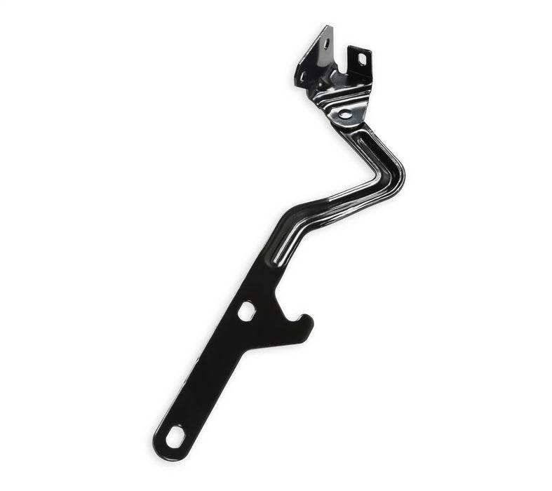 Holley 04-340 Hood Hinge; Black; EDP Coated; Left Side; - Truck Part Superstore