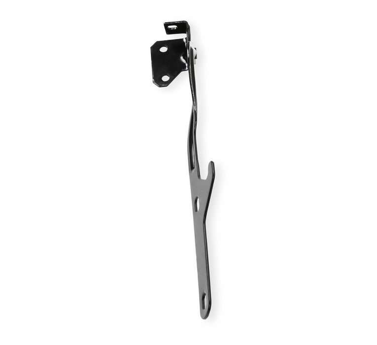 Holley 04-340 Hood Hinge; Black; EDP Coated; Left Side; - Truck Part Superstore