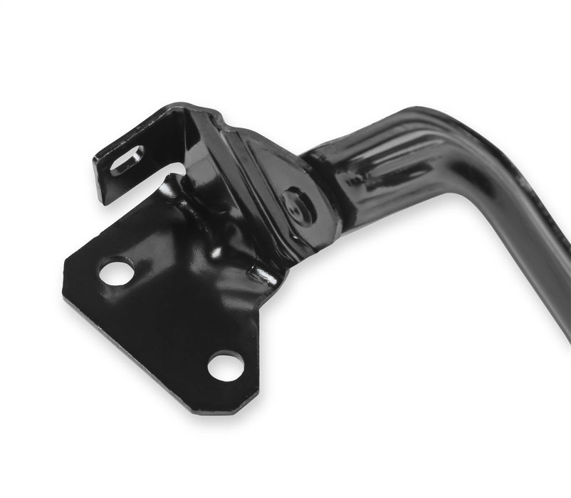 Holley 04-340 Hood Hinge; Black; EDP Coated; Left Side; - Truck Part Superstore
