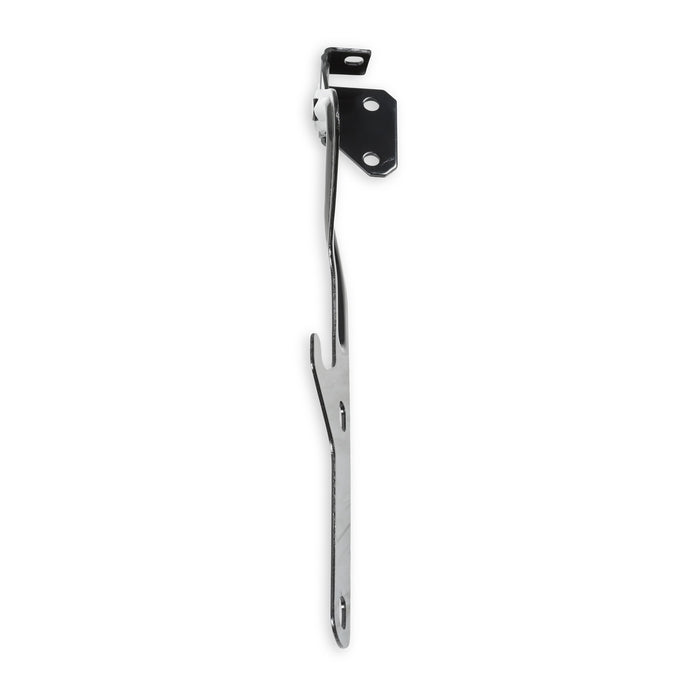 Holley 04-341 Hood Hinge; Black; EDP Coated; Right Side; - Truck Part Superstore