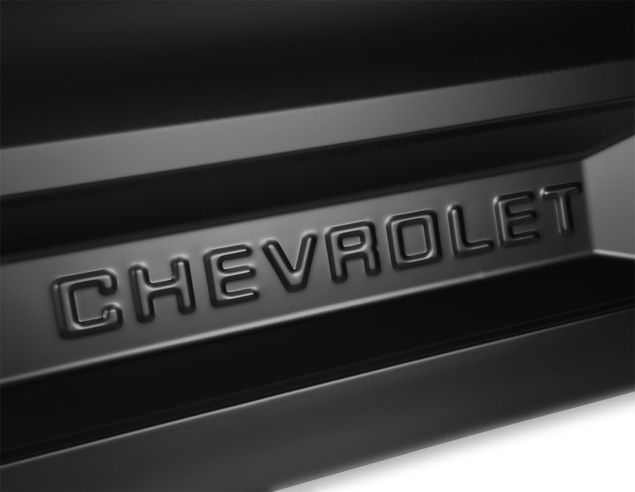 Holley 04-343 Holley Classic Truck Tailgate; Black; Fleetside; Chevrolet Lettering; - Truck Part Superstore