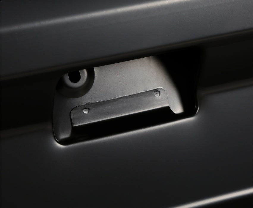 Holley 04-344 Holley Classic Truck Tailgate; Black; Fleetside; GMC Lettering; - Truck Part Superstore