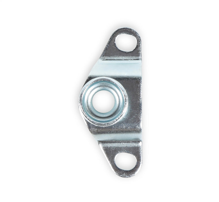 Holley 04-346 Tailgate Hinge Trunnion; Silver; Left Side; - Truck Part Superstore