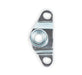 Holley 04-346 Tailgate Hinge Trunnion; Silver; Left Side; - Truck Part Superstore