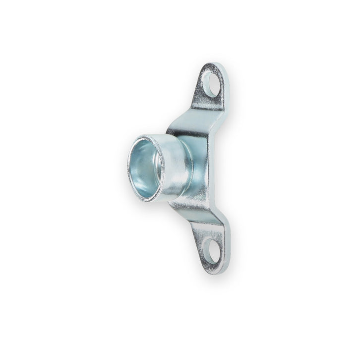 Holley 04-346 Tailgate Hinge Trunnion; Silver; Left Side; - Truck Part Superstore