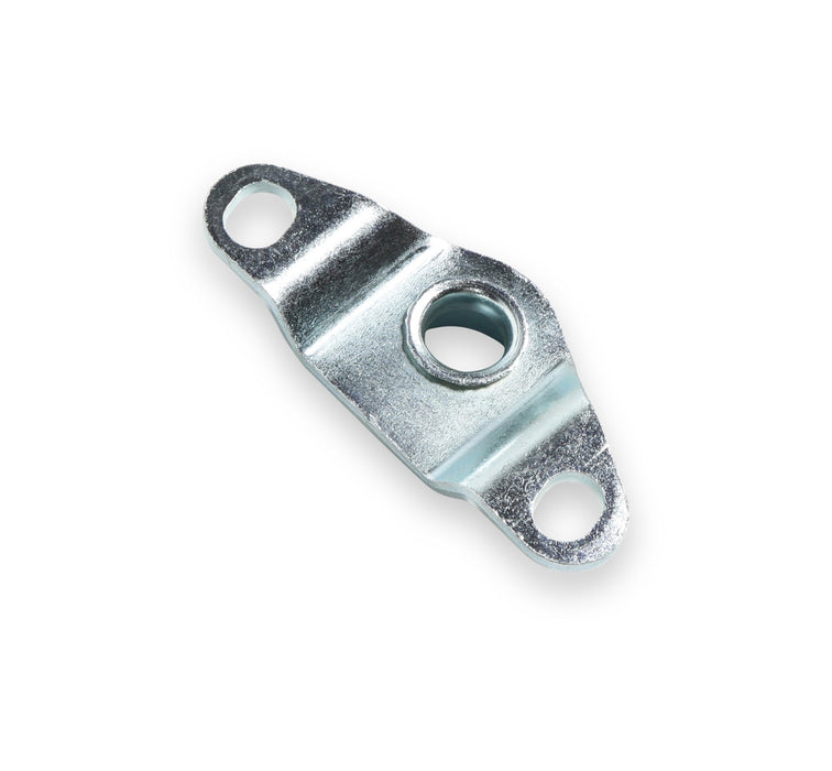 Holley 04-346 Tailgate Hinge Trunnion; Silver; Left Side; - Truck Part Superstore