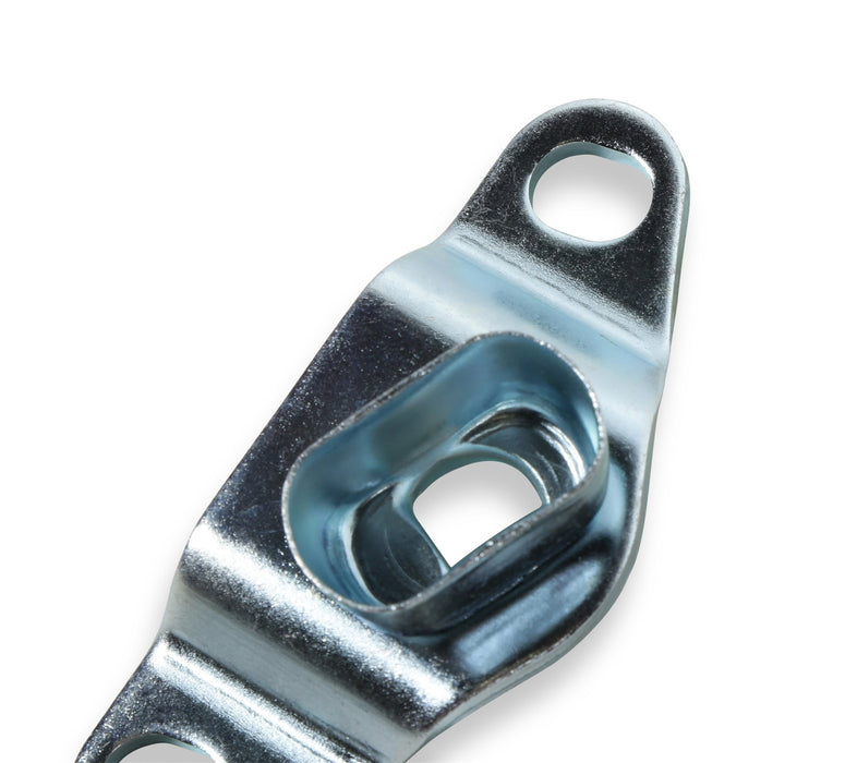 Holley 04-347 Tailgate Hinge Trunnion; Silver; Right Side; - Truck Part Superstore