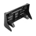 Holley 04-359 License Plate Bracket; Front; Black; w/o Strip; - Truck Part Superstore