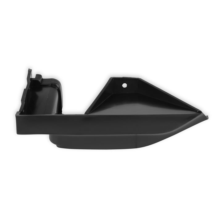 Holley 04-360 Bumper Filler Panel; Front; Black; Left Side; - Truck Part Superstore