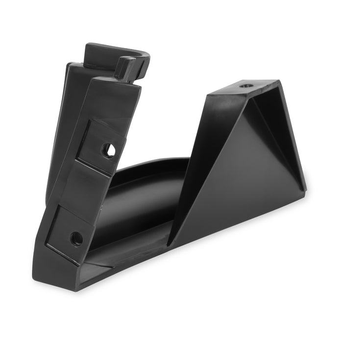 Holley 04-360 Bumper Filler Panel; Front; Black; Left Side; - Truck Part Superstore