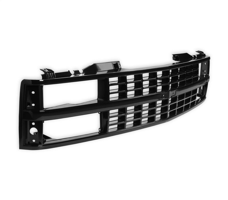 Holley 04-365 Holley Classic Truck Grille; Black; Dual Headlight; Incl. All Factory Mounting; - Truck Part Superstore
