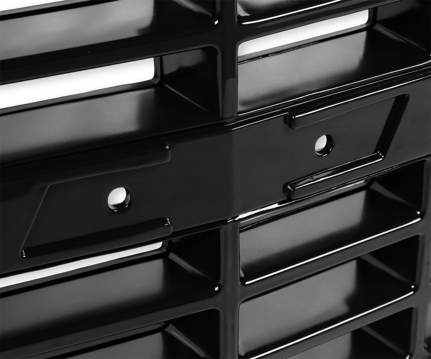 Holley 04-365 Holley Classic Truck Grille; Black; Dual Headlight; Incl. All Factory Mounting; - Truck Part Superstore