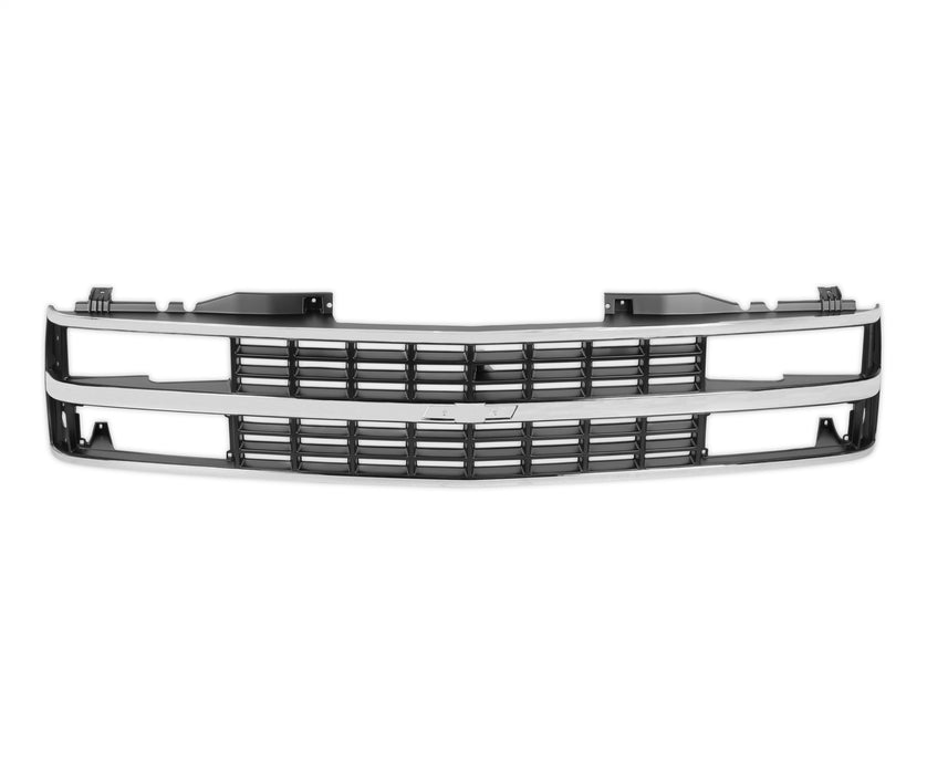 Holley 04-366 Holley Classic Truck Grille; Chrome; Dual Headlight; Incl. All Factory Mounting; - Truck Part Superstore