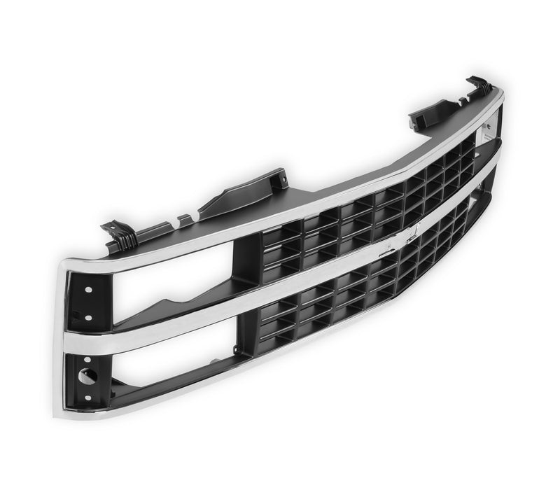 Holley 04-366 Holley Classic Truck Grille; Chrome; Dual Headlight; Incl. All Factory Mounting; - Truck Part Superstore
