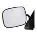 Holley 04-381 Holley Classic Truck Mirror; Below Eyeline; Black; Driver; - Truck Part Superstore