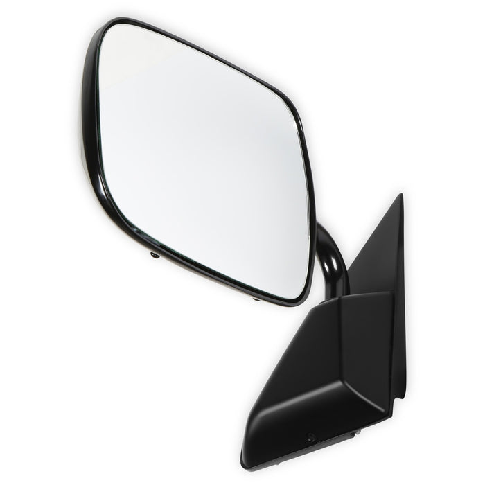 Holley 04-381 Holley Classic Truck Mirror; Below Eyeline; Black; Driver; - Truck Part Superstore