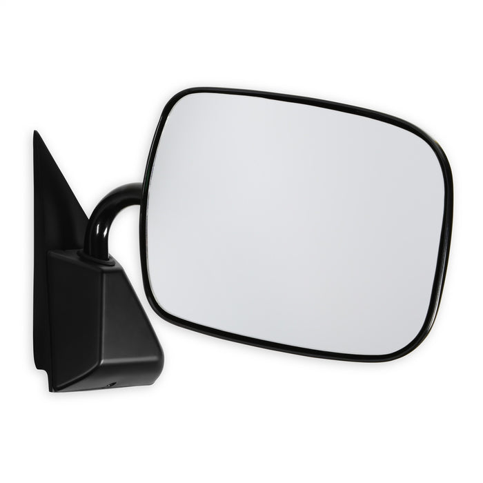 Holley 04-382 Holley Classic Truck Mirror; Below Eyeline; Black; Passenger; - Truck Part Superstore