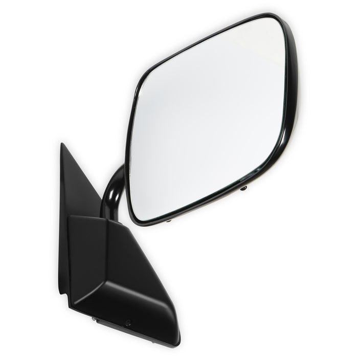 Holley 04-382 Holley Classic Truck Mirror; Below Eyeline; Black; Passenger; - Truck Part Superstore
