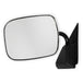 Holley 04-383 Holley Classic Truck Mirror; Below Eyeline; Chrome; Driver; - Truck Part Superstore
