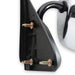 Holley 04-383 Holley Classic Truck Mirror; Below Eyeline; Chrome; Driver; - Truck Part Superstore