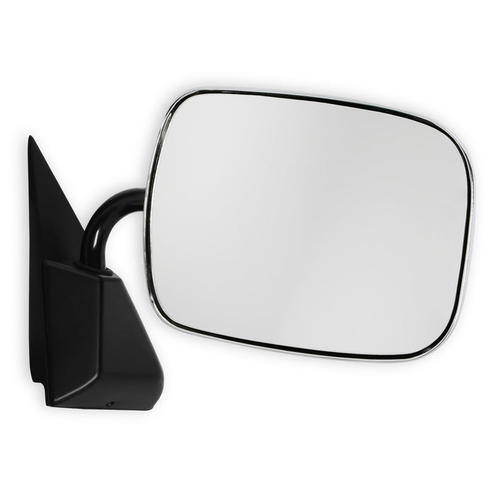 Holley 04-384 Holley Classic Truck Mirror; Below Eyeline; Chrome; Passenger; - Truck Part Superstore