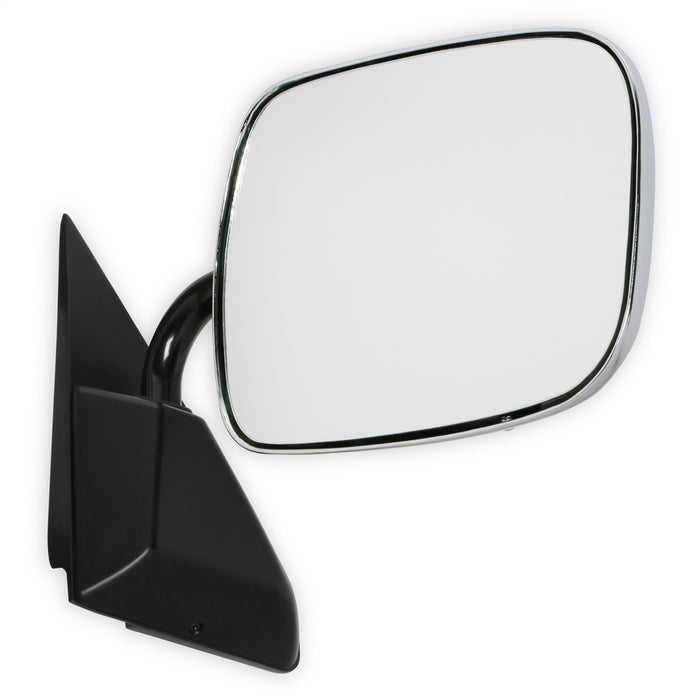 Holley 04-384 Holley Classic Truck Mirror; Below Eyeline; Chrome; Passenger; - Truck Part Superstore