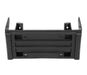 Holley 04-393 License Plate Bracket; Front; Black; w/Strip; - Truck Part Superstore