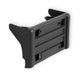 Holley 04-393 License Plate Bracket; Front; Black; w/Strip; - Truck Part Superstore