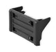 Holley 04-393 License Plate Bracket; Front; Black; w/Strip; - Truck Part Superstore