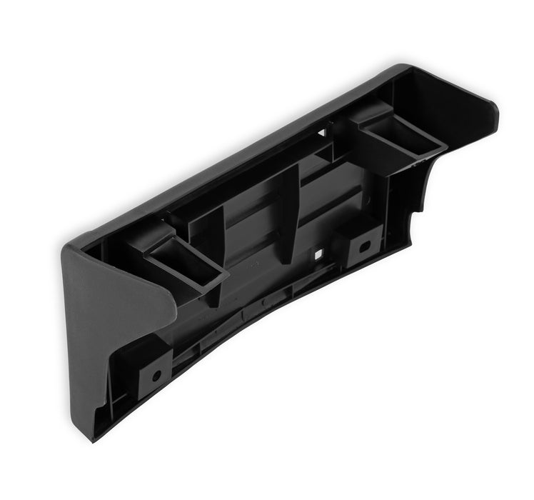 Holley 04-393 License Plate Bracket; Front; Black; w/Strip; - Truck Part Superstore