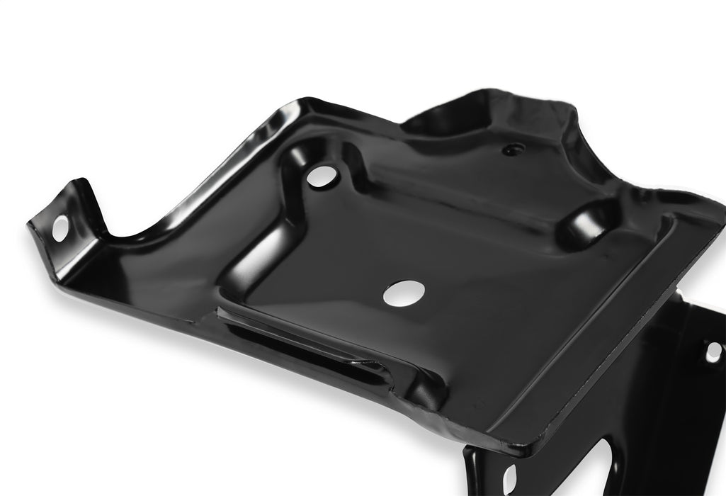 Holley 04-394 Battery Tray; Black; Incl. Mounting Points; - Truck Part Superstore