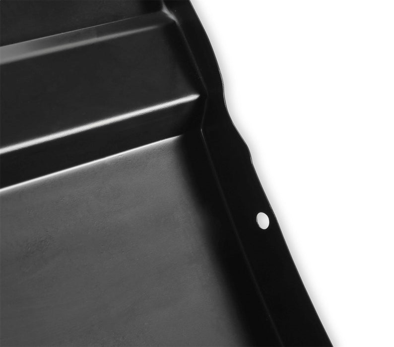 Holley 04-399 Truck Cab Corner; Black; EDP Coated; Left Side; - Truck Part Superstore