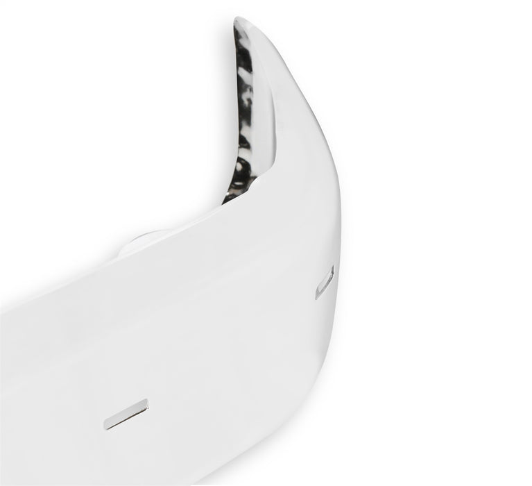 Holley 04-401 Bumper Guard; Front; Chrome; w/Pad/License Plate; - Truck Part Superstore