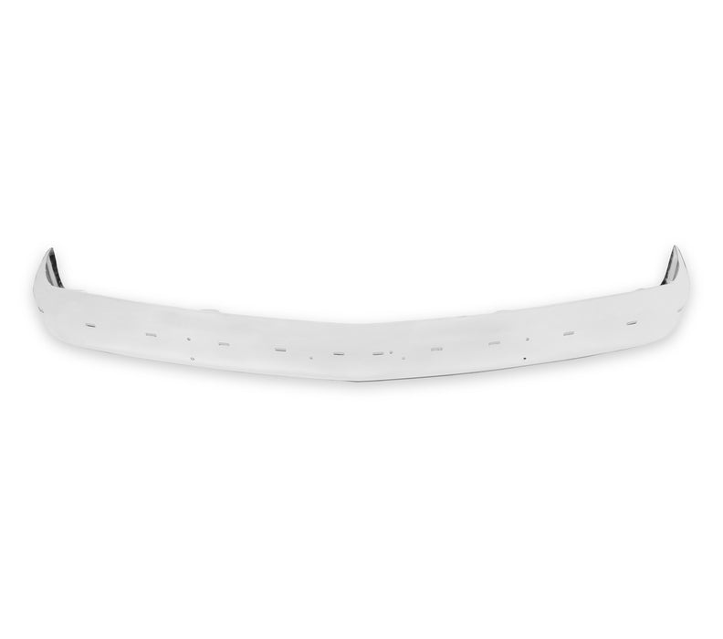 Holley 04-404 Bumper Guard; Front; Chrome; w/Pad/License Plate/Guard Holes; - Truck Part Superstore