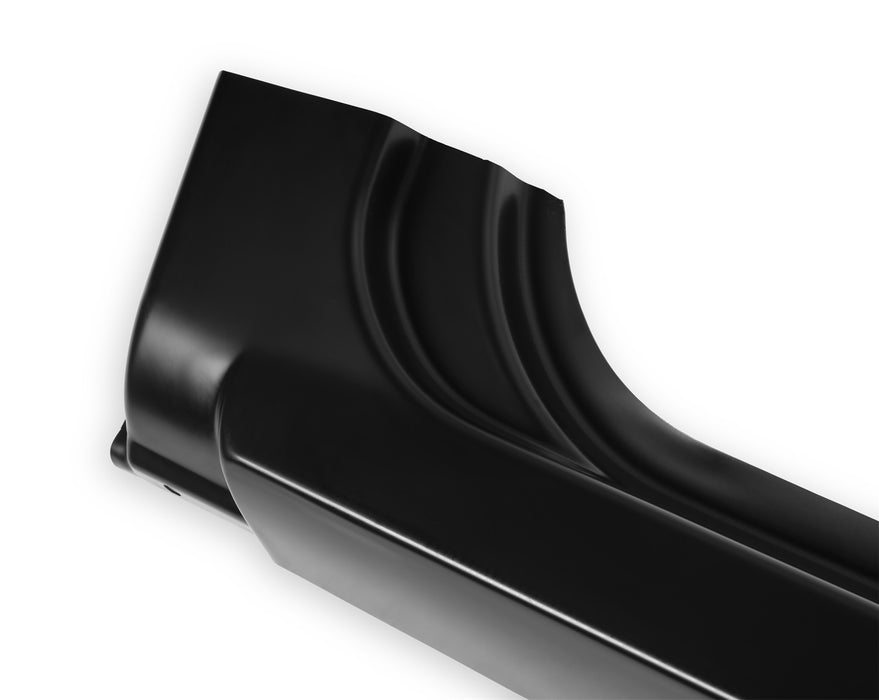 Holley 04-421 Rocker Panel; OE Replacement; Black; EDP Coated; Left Side; - Truck Part Superstore