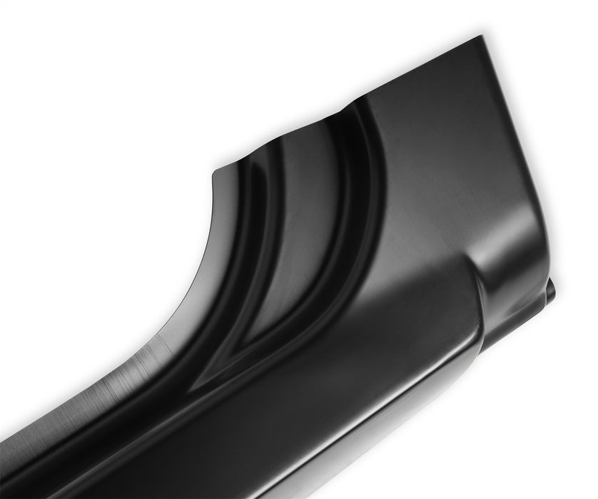Holley 04-422 Rocker Panel; OE Replacement; Black; EDP Coated; Right Side; - Truck Part Superstore
