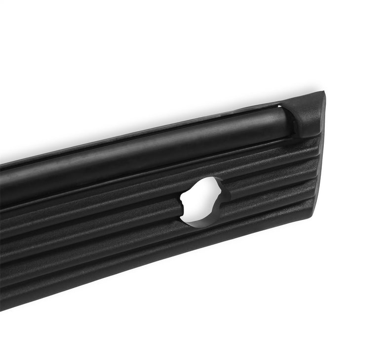 Holley 04-426 Bumper Impact Strip; Rear Right; Black; - Truck Part Superstore