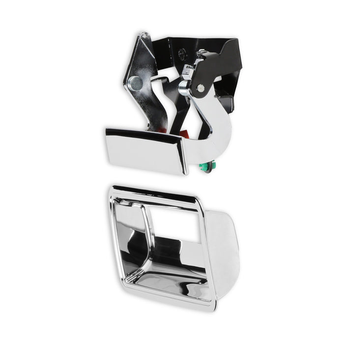 Holley 04-439 Tailgate Handle Set; Black; w/Bezel; - Truck Part Superstore