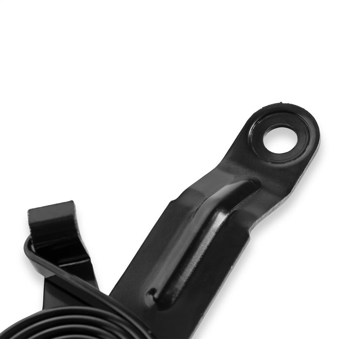Holley 04-448 Hood Hinge; Black; EDP Coated; Left Hand; - Truck Part Superstore