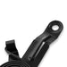 Holley 04-448 Hood Hinge; Black; EDP Coated; Left Hand; - Truck Part Superstore