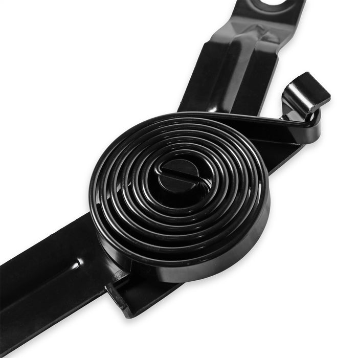 Holley 04-449 Hood Hinge; Black; EDP Coated; Right Hand; - Truck Part Superstore