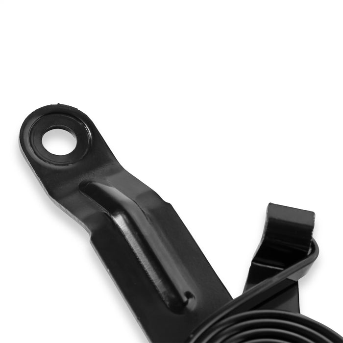 Holley 04-449 Hood Hinge; Black; EDP Coated; Right Hand; - Truck Part Superstore