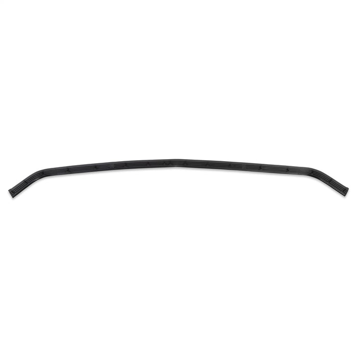 Holley 04-454 Bumper Impact Strip; Front; Black/Chrome; - Truck Part Superstore