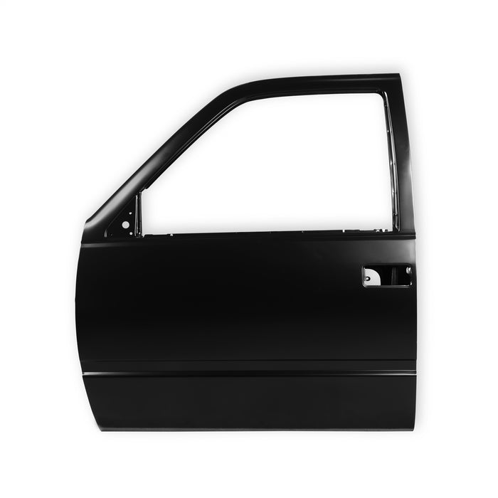 Holley 04-455 Door Shell; Front; Black; EDP Coated; Driver Side; - Truck Part Superstore