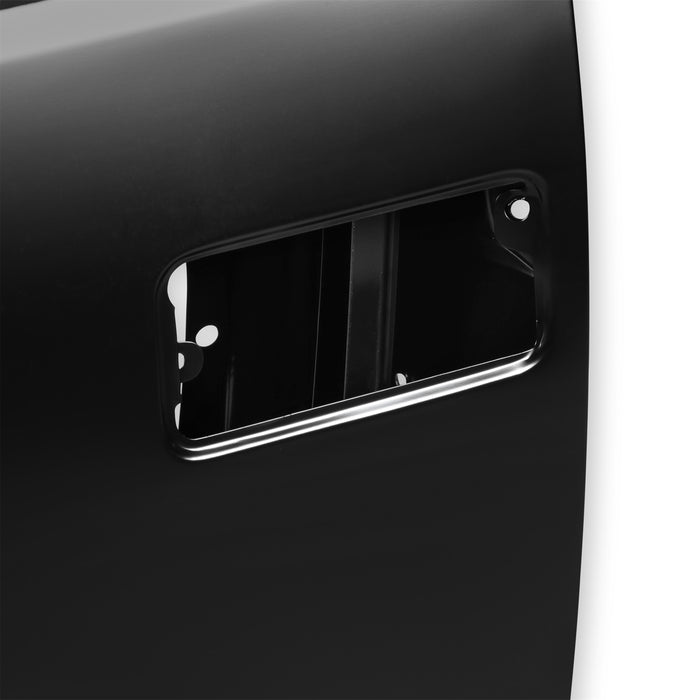 Holley 04-455 Door Shell; Front; Black; EDP Coated; Driver Side; - Truck Part Superstore