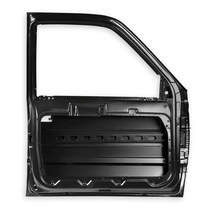 Holley 04-455 Door Shell; Front; Black; EDP Coated; Driver Side; - Truck Part Superstore
