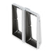 Holley 04-472 Holley Classic Truck Headlight Bezel; Dual Rectangle; Dark Argent; Left Side; - Truck Part Superstore