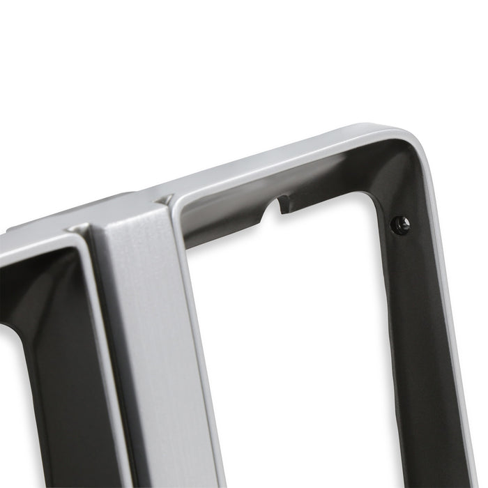 Holley 04-472 Holley Classic Truck Headlight Bezel; Dual Rectangle; Dark Argent; Left Side; - Truck Part Superstore