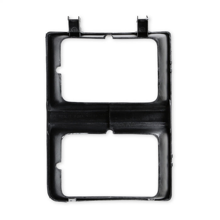 Holley 04-472 Holley Classic Truck Headlight Bezel; Dual Rectangle; Dark Argent; Left Side; - Truck Part Superstore